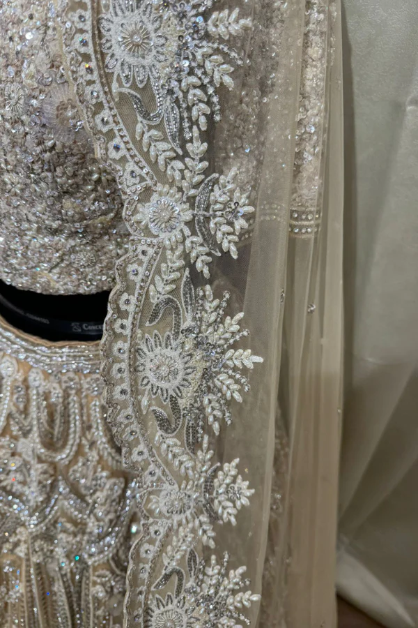 Seema Gujral Embroidered heavy lehenga set - Image 6