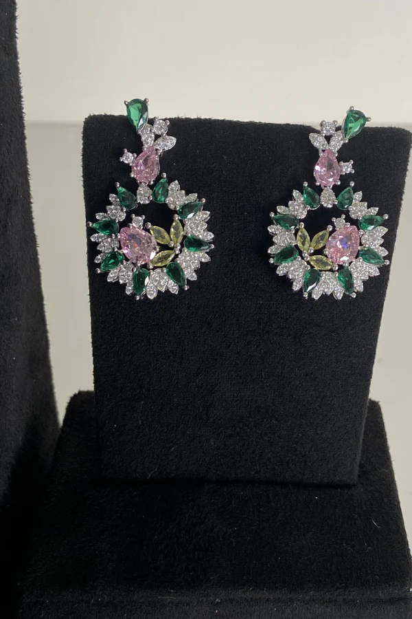 Emerald necklace set - Image 4