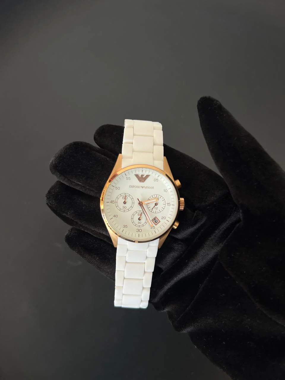 Emporio Armani Chronograph Women's Watch - Image 3