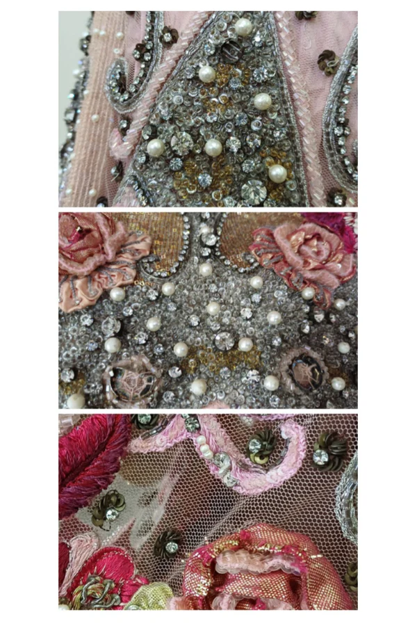 Falguni Shane Peacock floral embroidered lehenga - Image 5