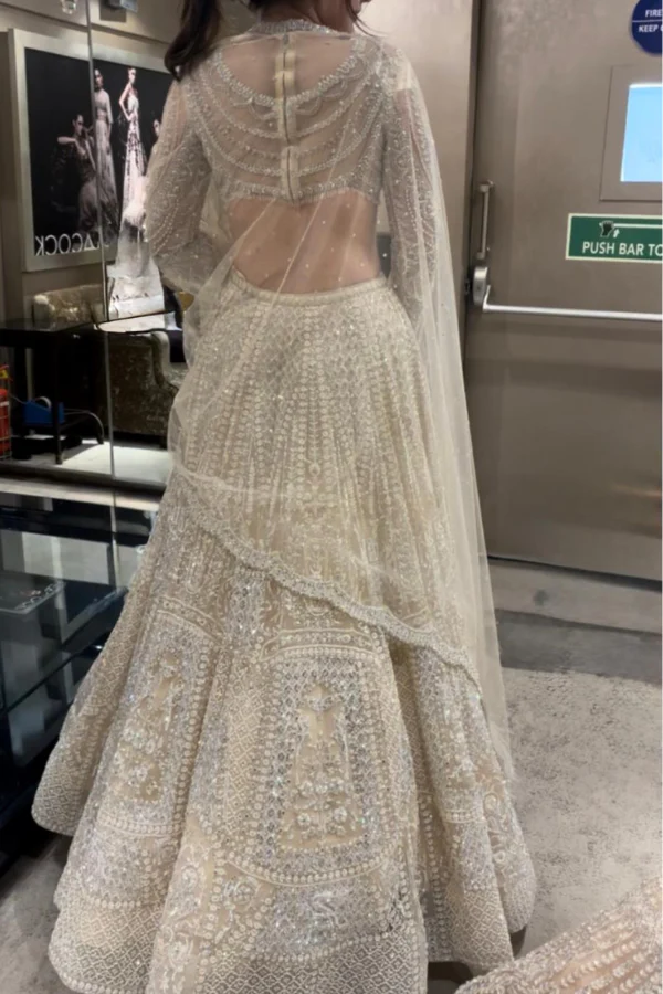Falguni Shane Peacock Lehenga Set - Image 4