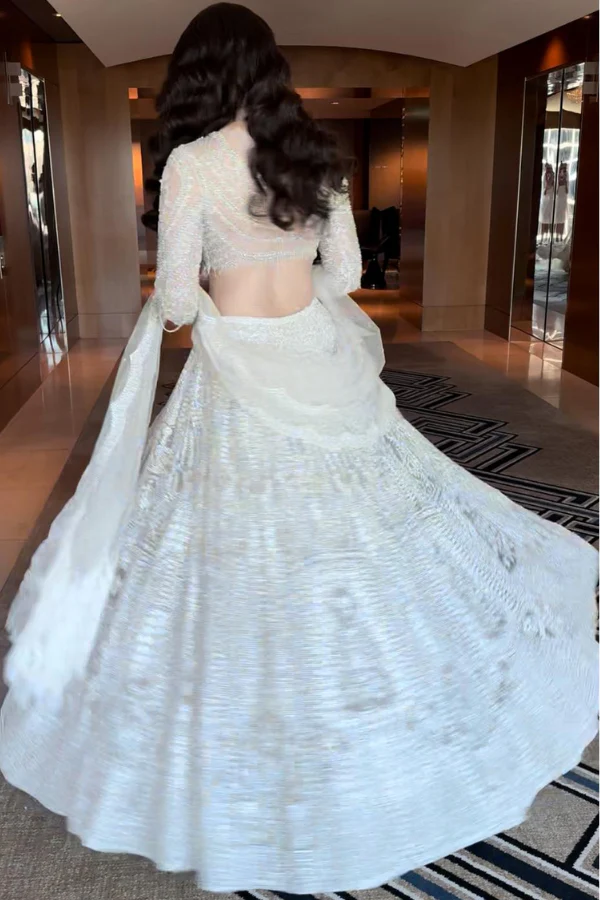 Falguni Shane Peacock Lehenga Set - Image 5
