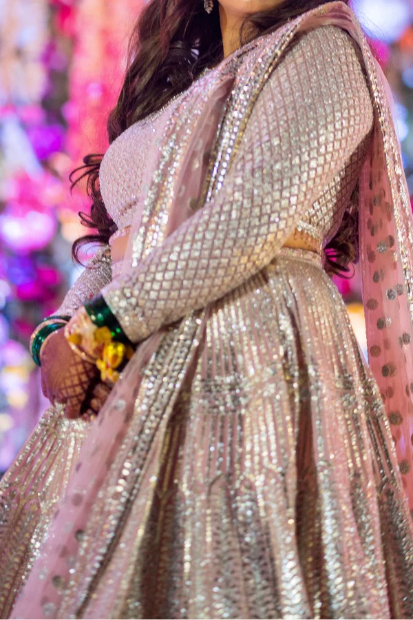 Falguni Shane Peacock Lehenga Set - Image 5