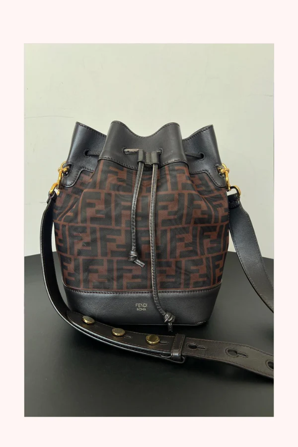 Fendi Zucca Mini Mon Tresor Bucket Bag - Image 2