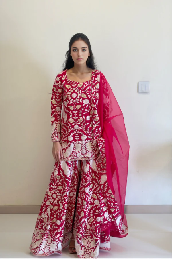 Gara sharara set - Image 2
