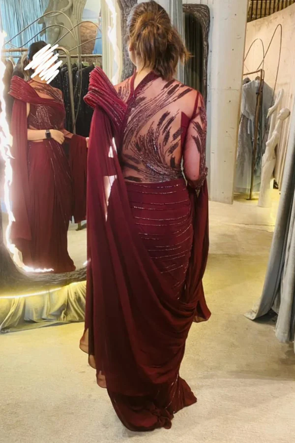 Gaurav Gupra Draped Saree - Image 2