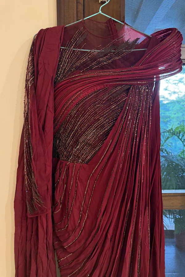 Gaurav Gupra Draped Saree - Image 3