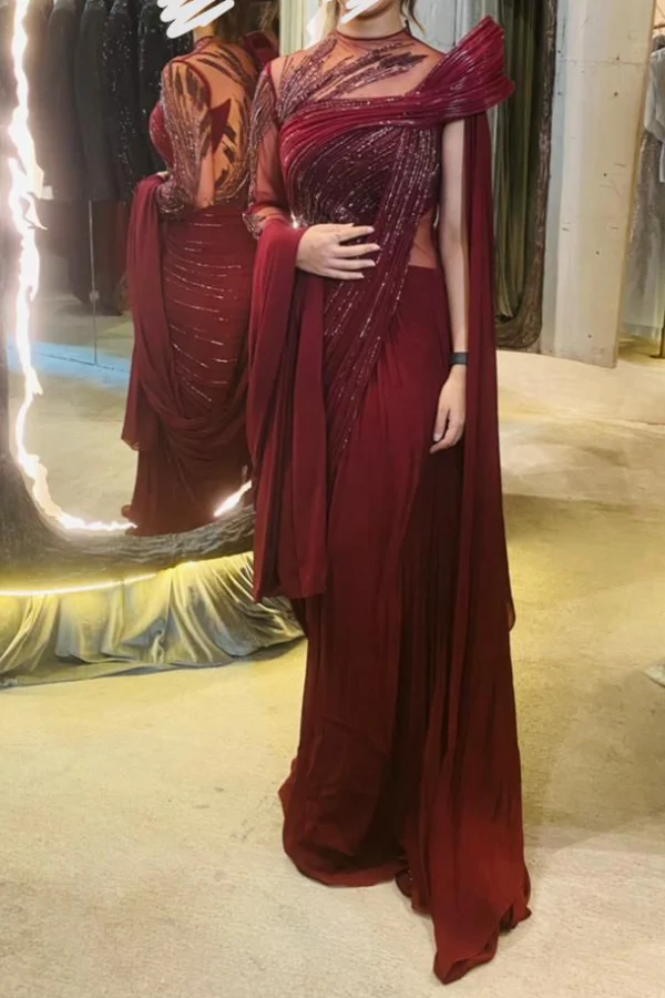 Gaurav Gupra Draped Saree - Image 5