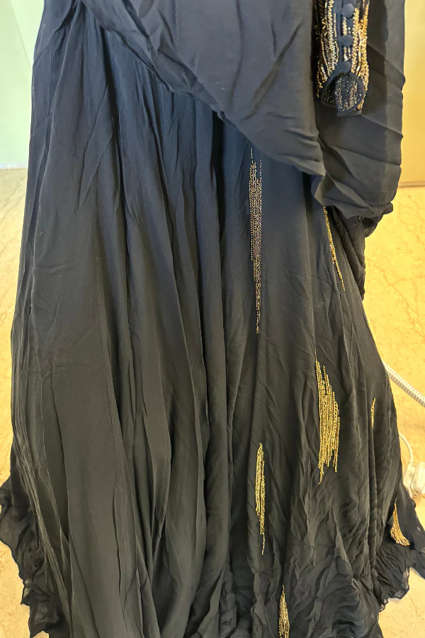 Gaurav Gupta black drape lehenga - Image 3
