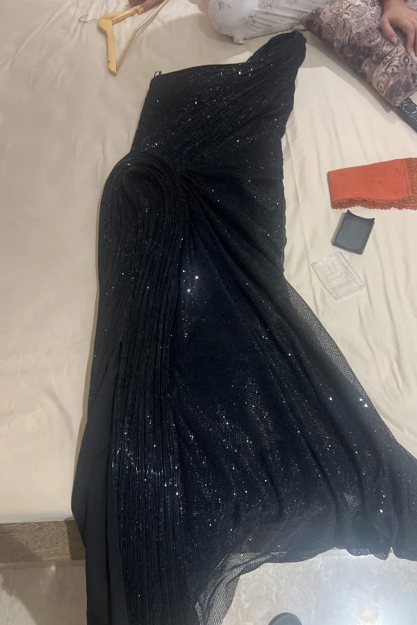 Gaurav Gupta black sequin embellished gown - Image 3