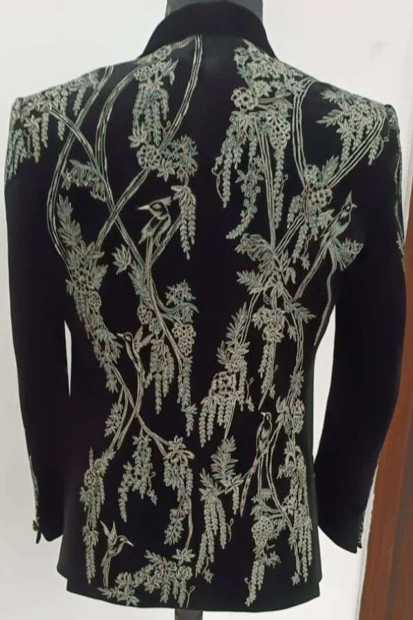Gaurav Gupta Black Tuxedo Blazer - Image 3