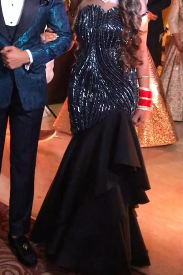 Gaurav Gupta Blue embellished gown - Image 3