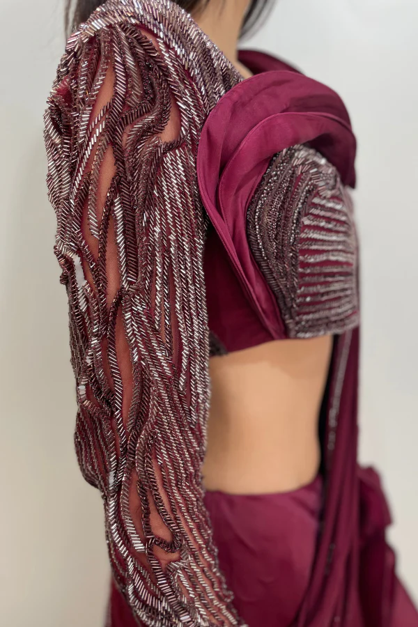 Gaurav Gupta Draped Lehenga set - Image 5