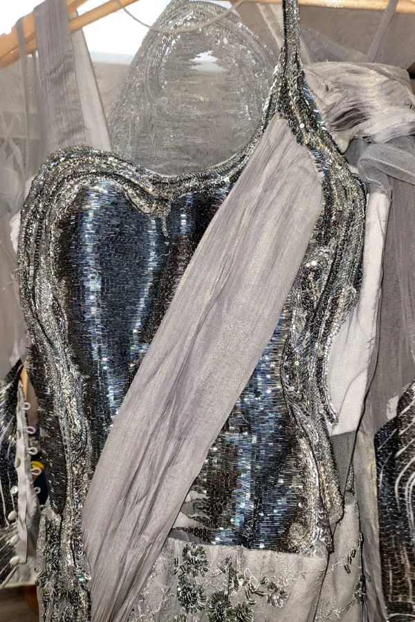 Gaurav Gupta draped saree gown