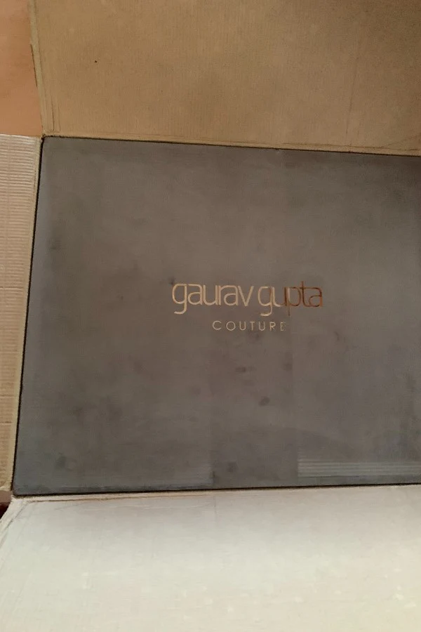GAURAV GUPTA EMBELLISHED SKIRT SET - Image 3