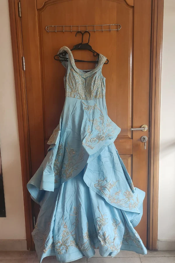 Gaurav Gupta Ice blue Cinderella dress - Image 2