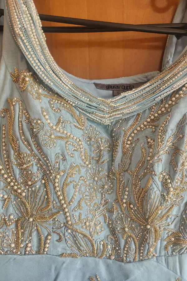 Gaurav Gupta Ice blue Cinderella dress - Image 5
