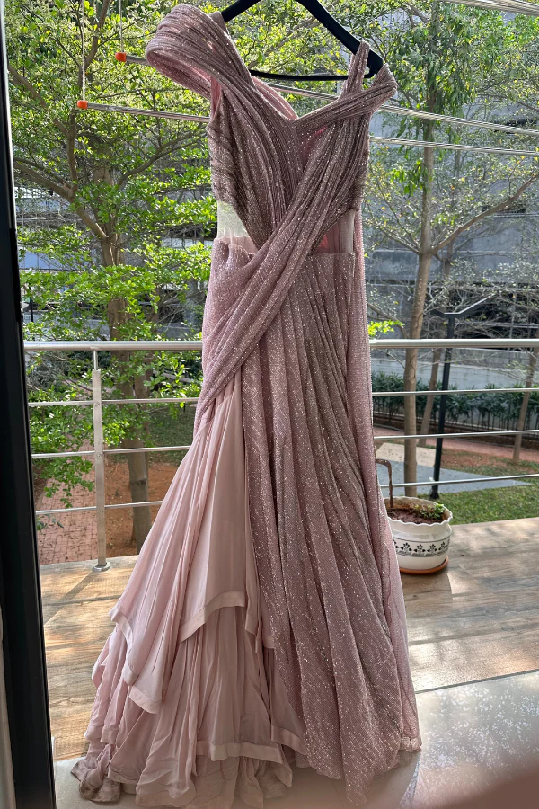 Gaurav Gupta Pink sculpted gown - Image 2