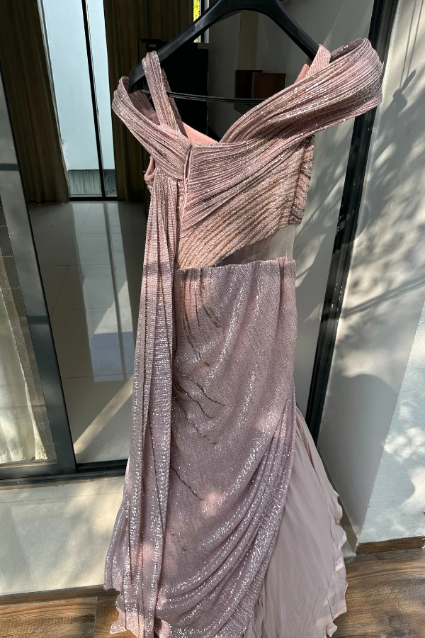 Gaurav Gupta Pink sculpted gown - Image 3