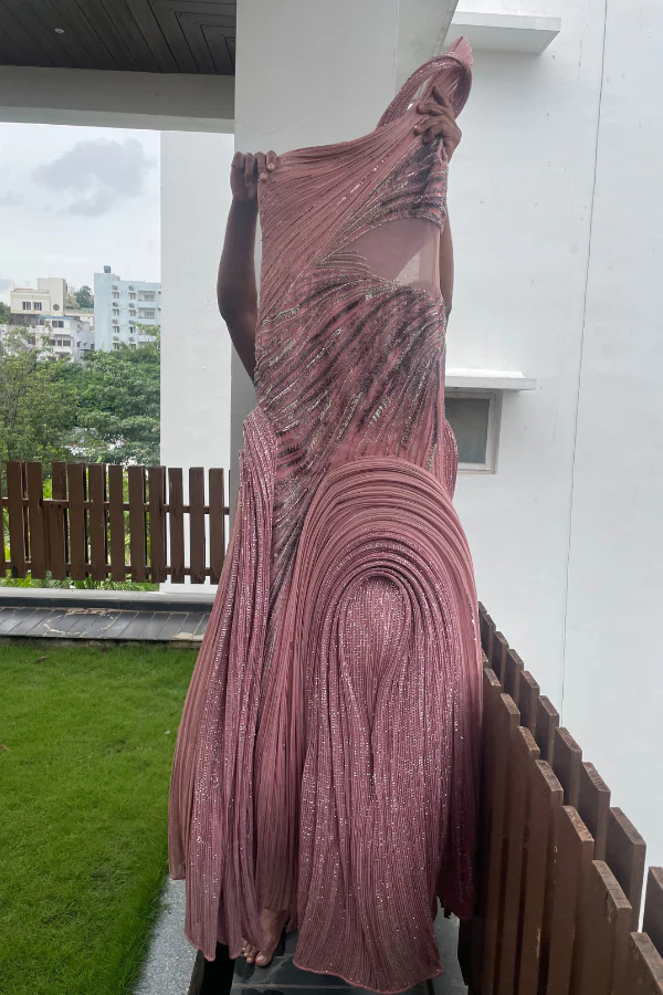 Gaurav Gupta rose sculpted gown - Image 4