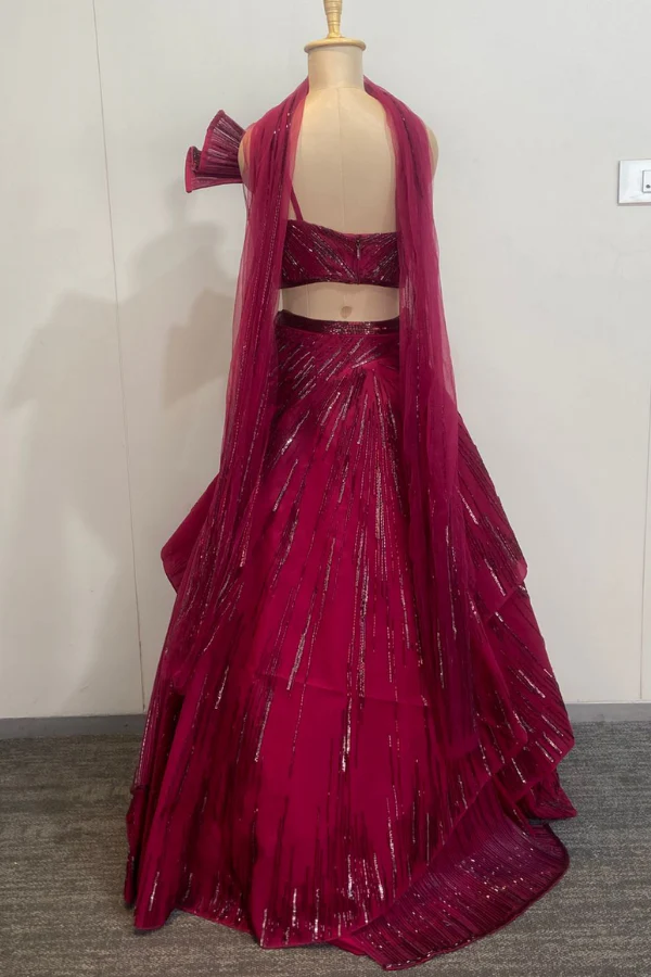 Gaurav Gupta Sculpted Lehenga Set - Image 3