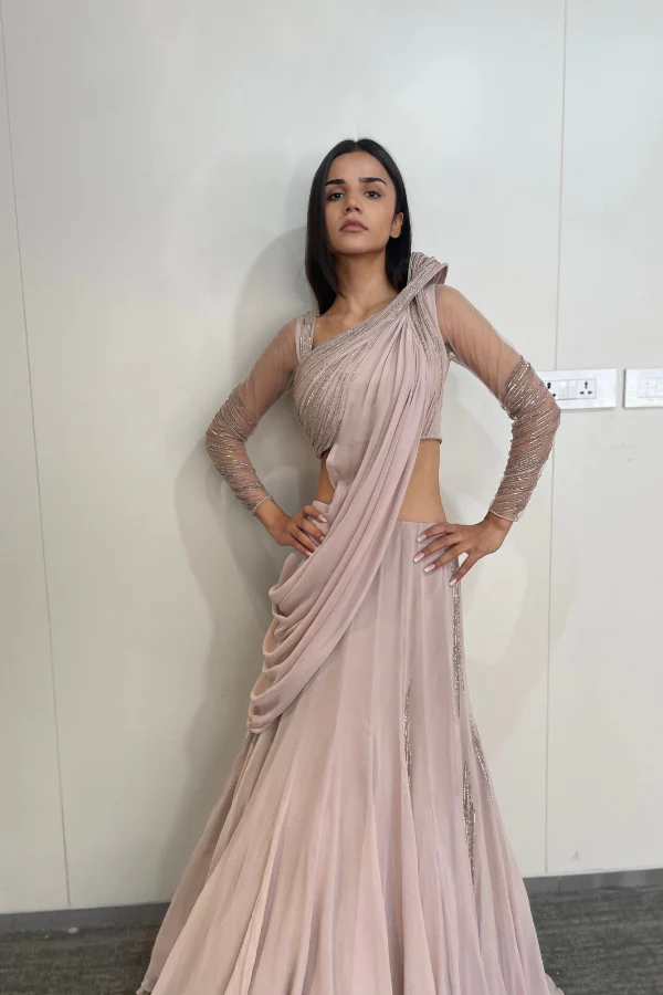 Gaurav Gupta Sculpted lehenga set - Image 2