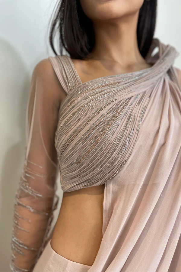 Gaurav Gupta Sculpted lehenga set - Image 4