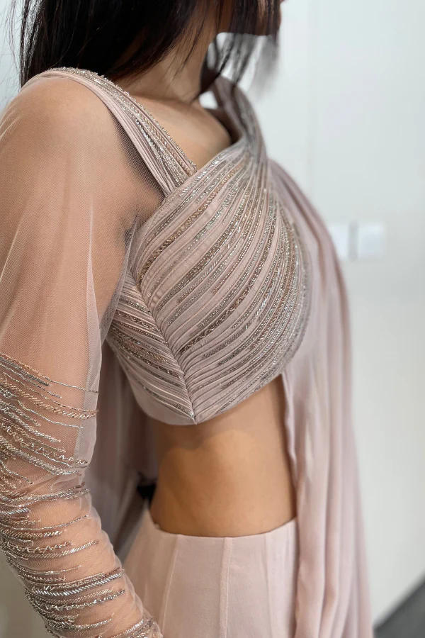 Gaurav Gupta Sculpted lehenga set - Image 5
