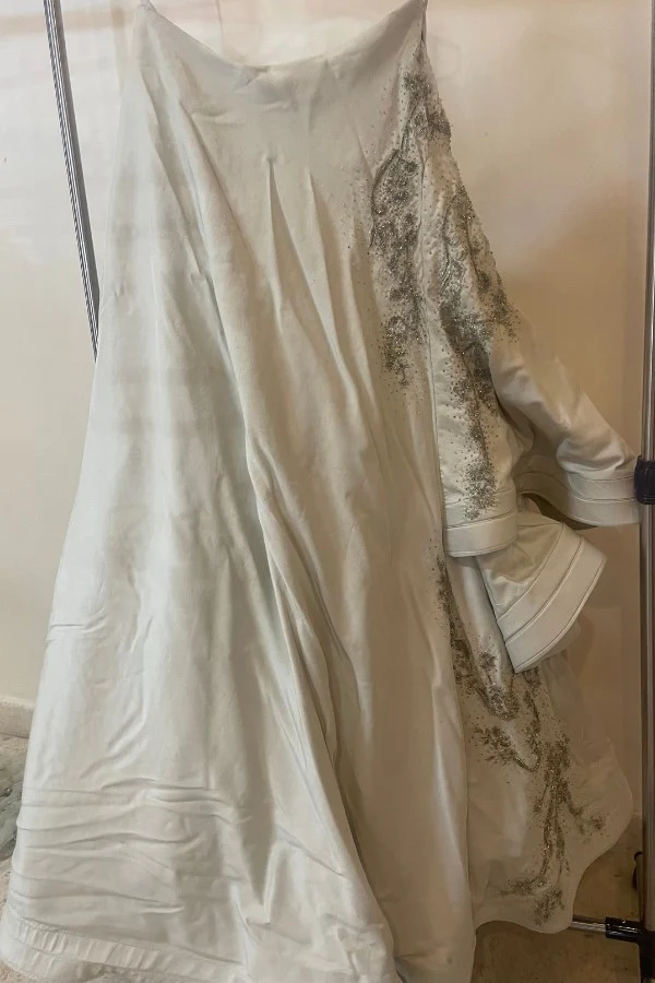 GAURAV GUPTA SCULPTED SAREE LEHENGA SET - Image 4