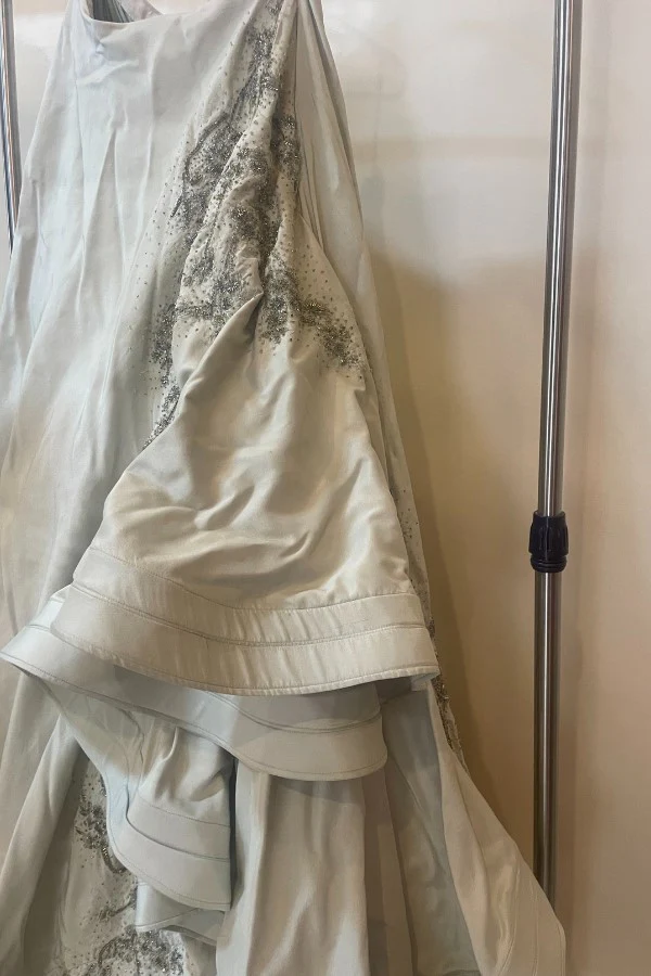 GAURAV GUPTA SCULPTED SAREE LEHENGA SET - Image 5