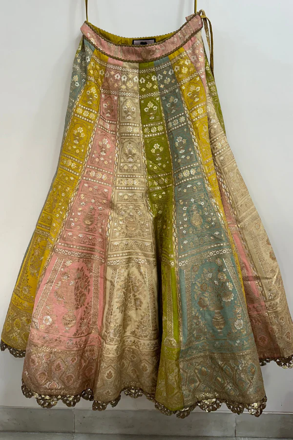 Gazal Gupta brocade silk lehenga - Image 3
