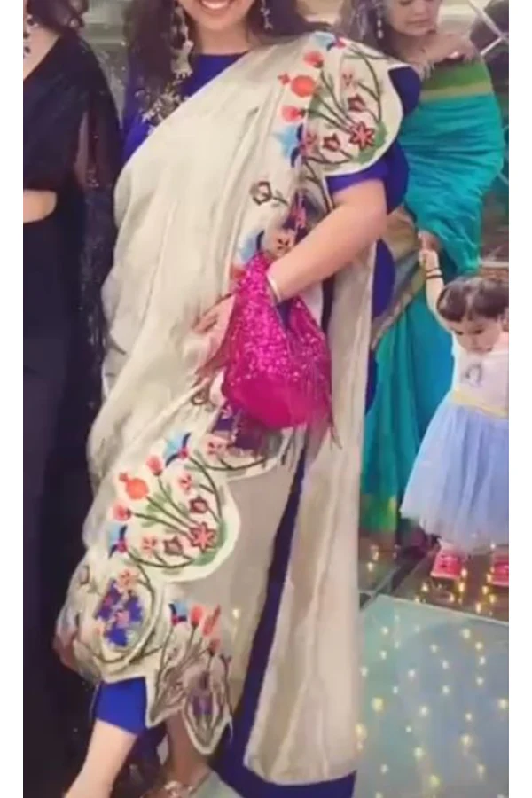Gazal Gupta Dhoti Draped Saree - Image 2