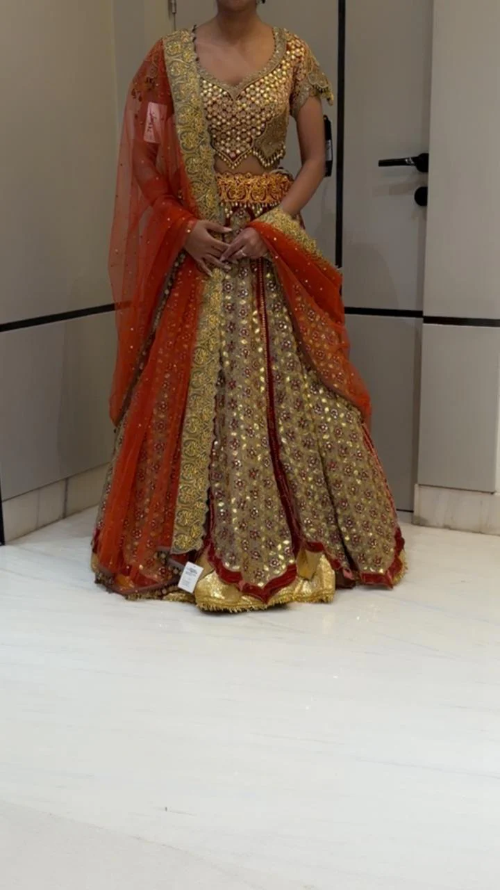 Gazal Gupta Embroidered Bridal Lehenga Set - Image 10