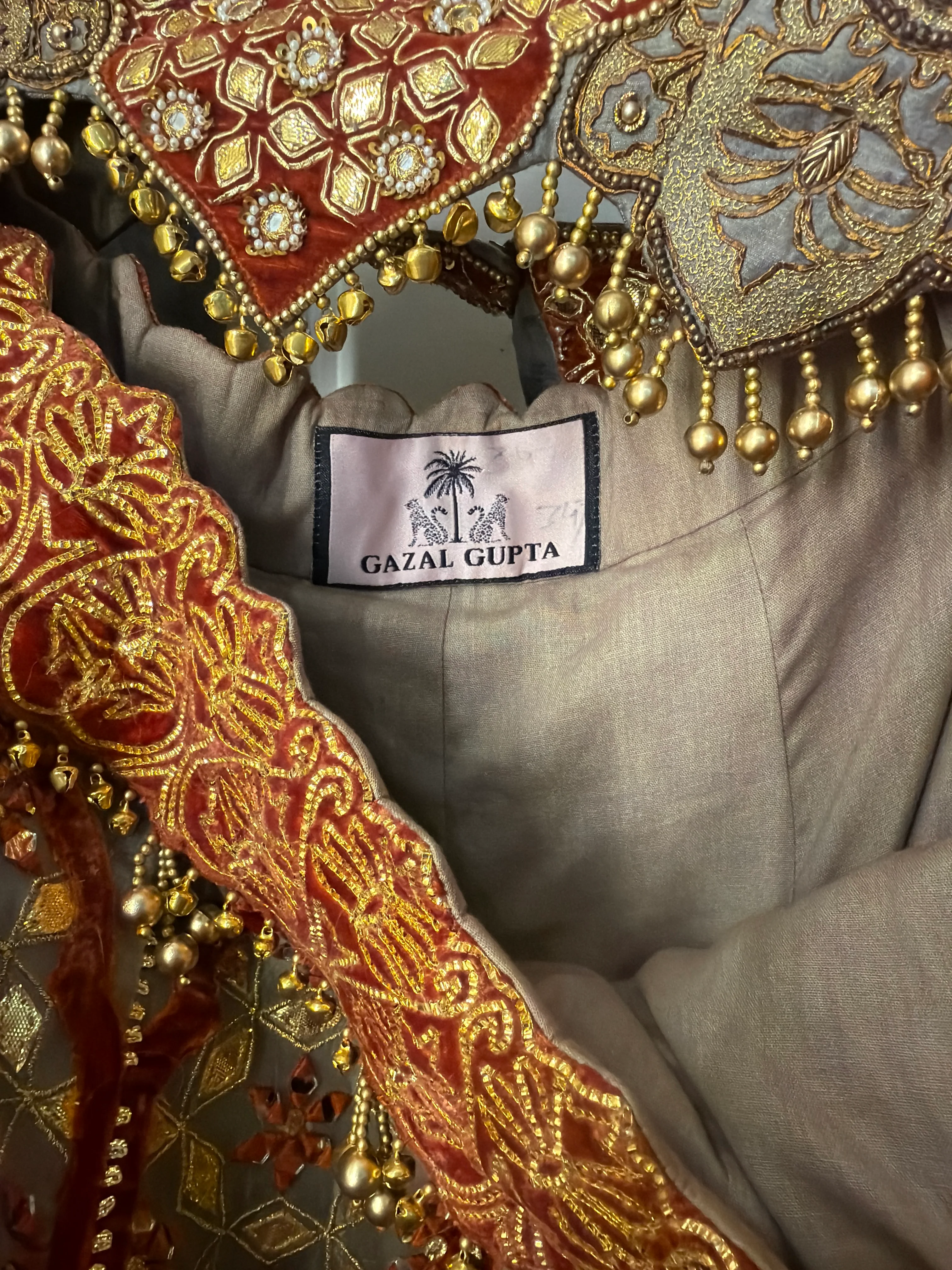 Gazal Gupta Embroidered Bridal Lehenga Set - Image 3