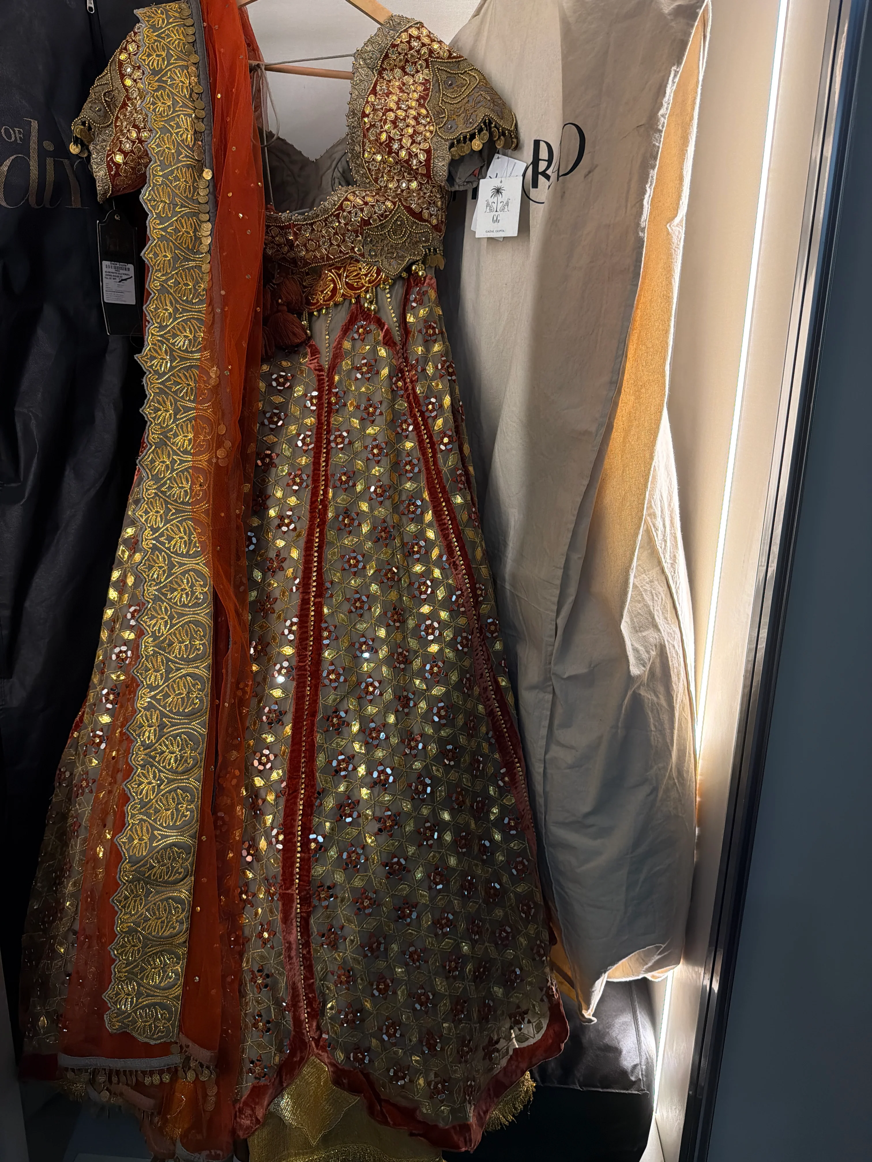 Gazal Gupta Embroidered Bridal Lehenga Set - Image 5