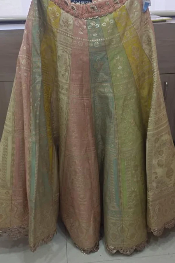 Gazal Gupta multicolor lehenga - Image 4
