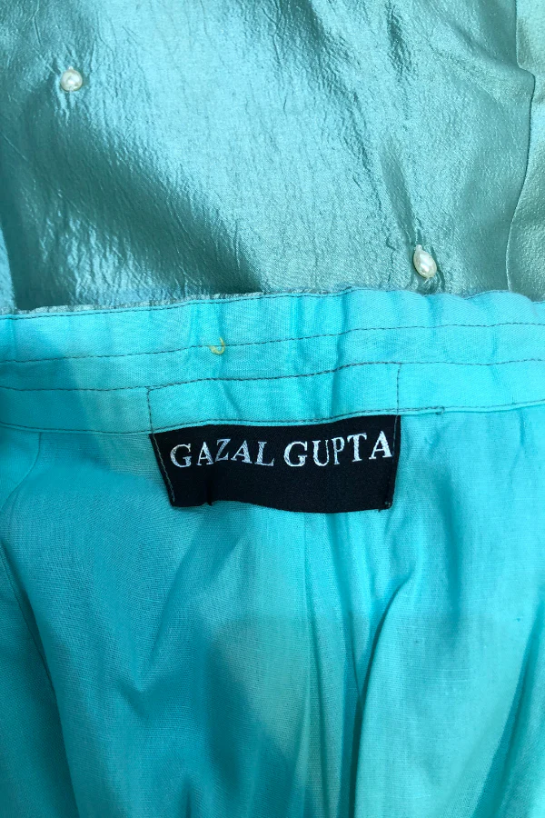 Gazal Gupta Blue lehenga set - Image 6