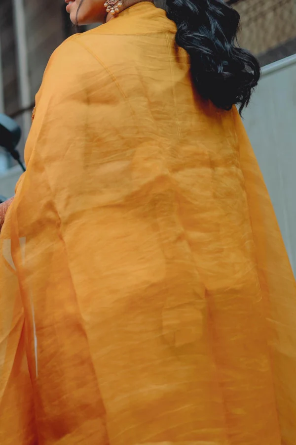 Gazal Gupta Yellow set - Image 4