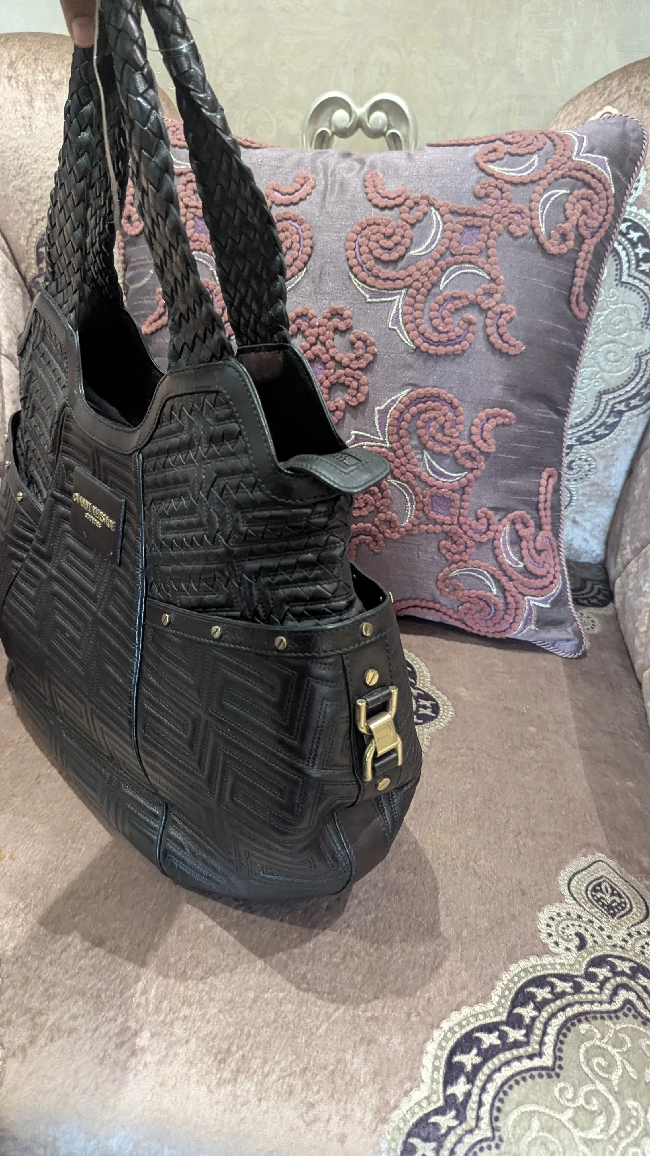 Gianni Versace Classic Hobo - Image 6