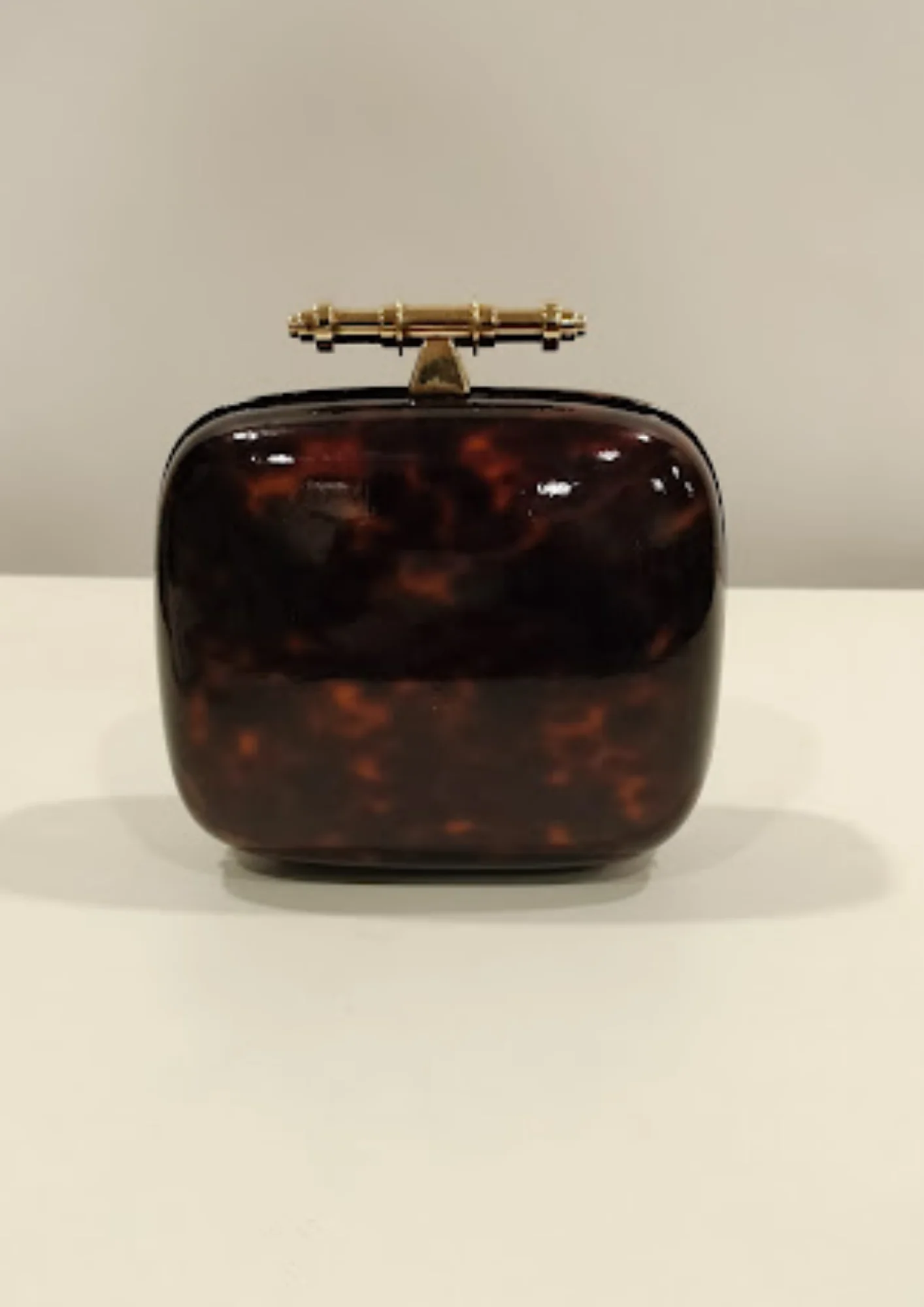 Givenchy Tortoiseshell Box Clutch - Image 4