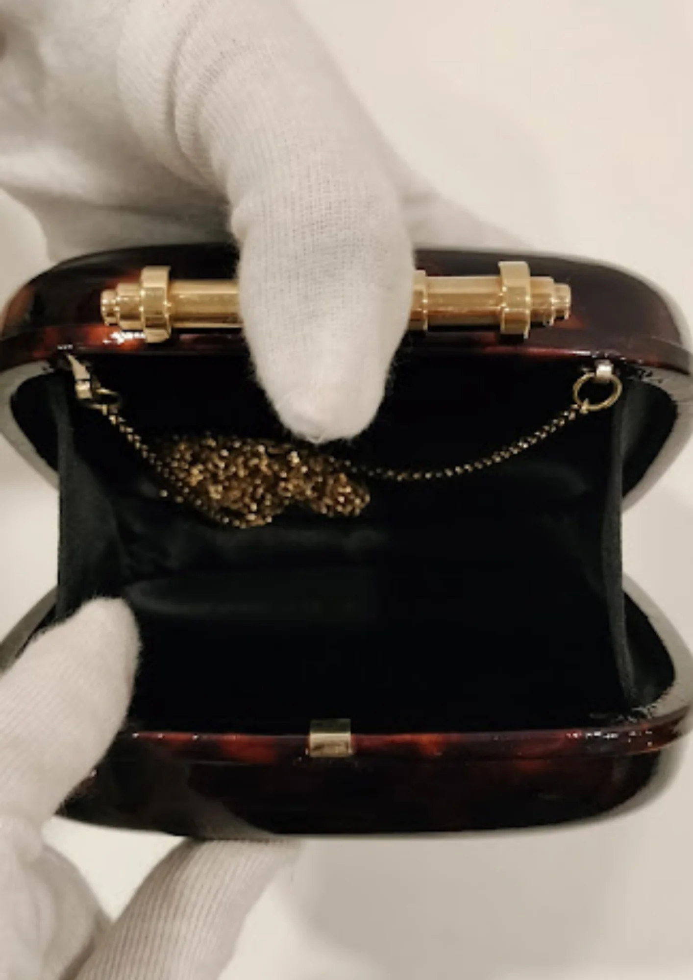 Givenchy Tortoiseshell Box Clutch - Image 6