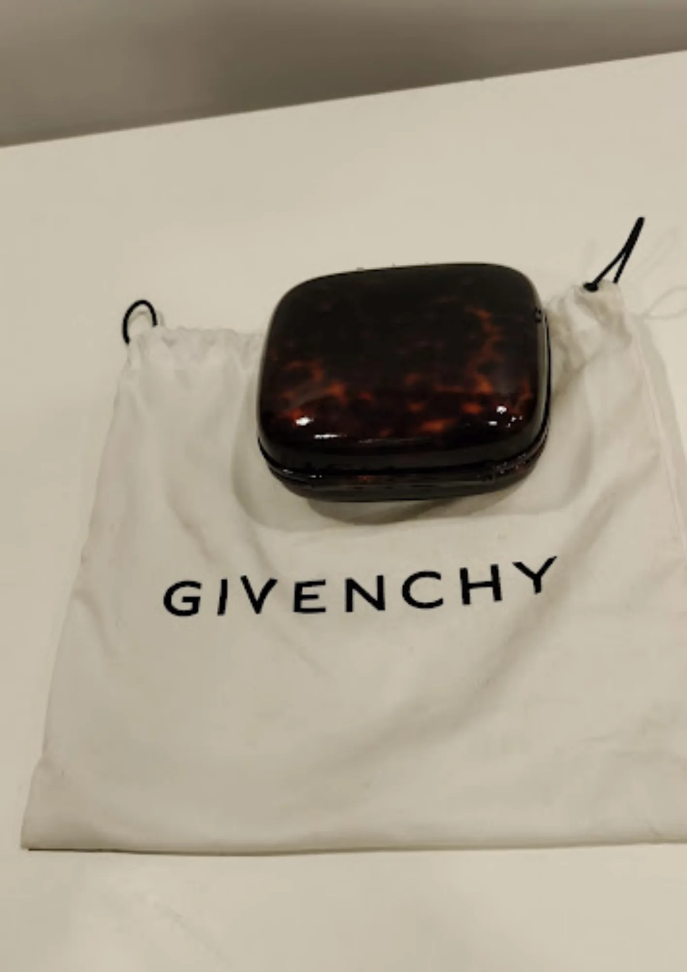 Givenchy Tortoiseshell Box Clutch - Image 9