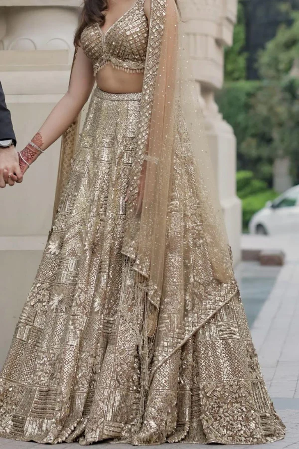 Golden Heritage lehenga set
