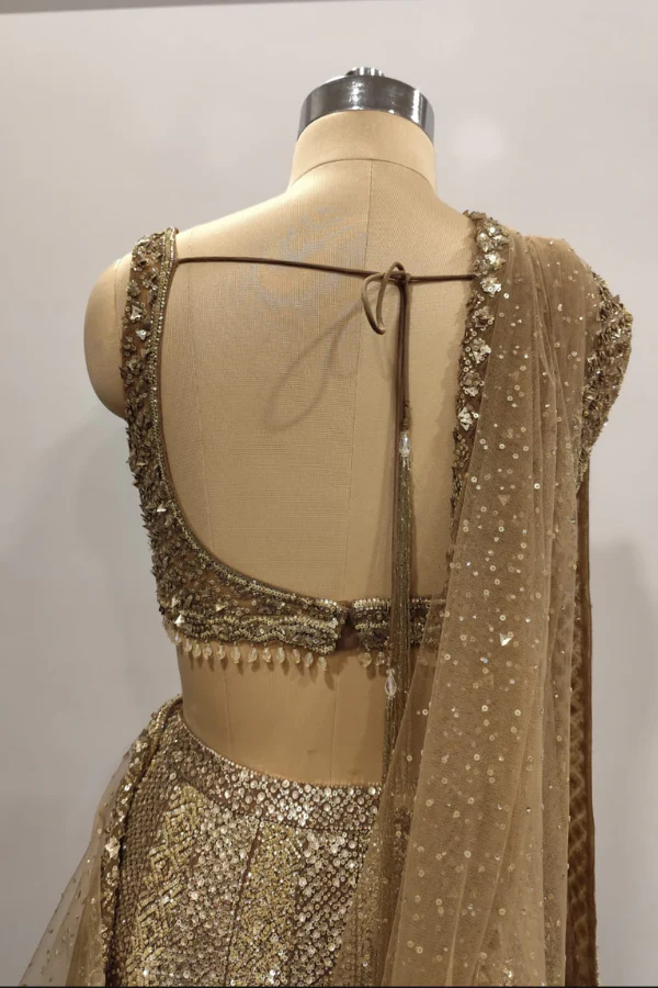 Golden Heritage lehenga set - Image 5