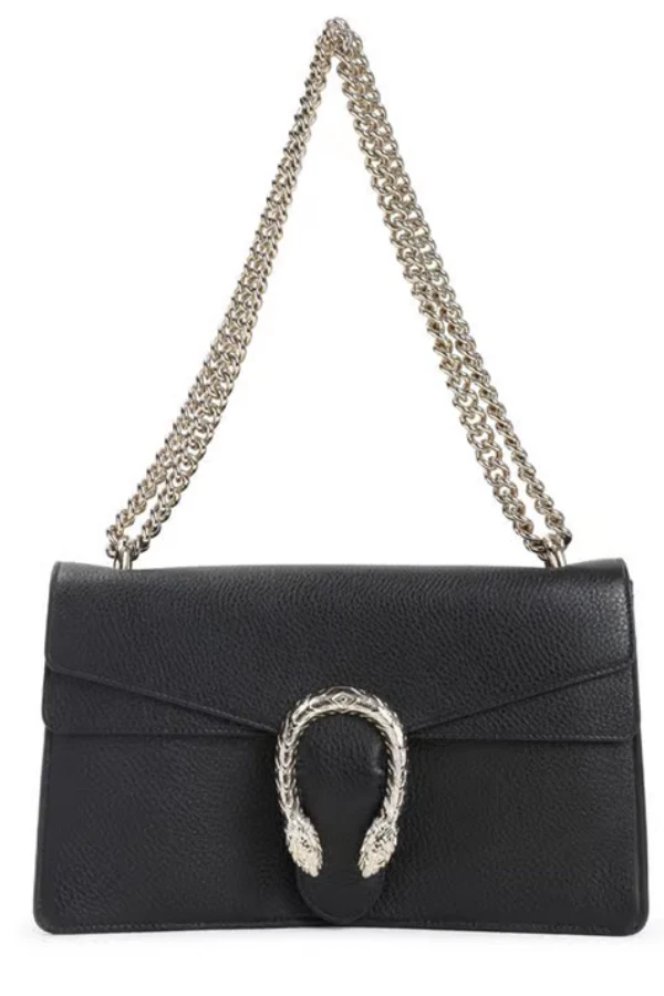 Gucci Black Dionysus Medium Shoulder Bag