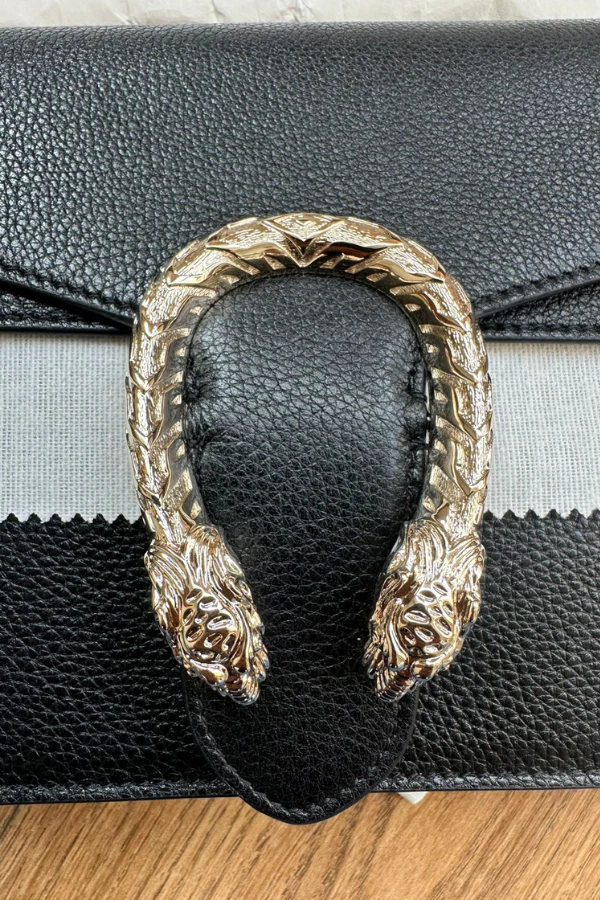 Gucci Black Dionysus Medium Shoulder Bag - Image 6