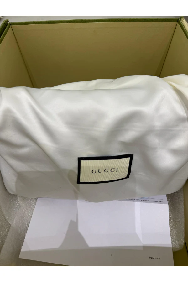 Gucci Nude Pink Matelasse Leather Medium GG Marmont Shoulder Bag - Image 8