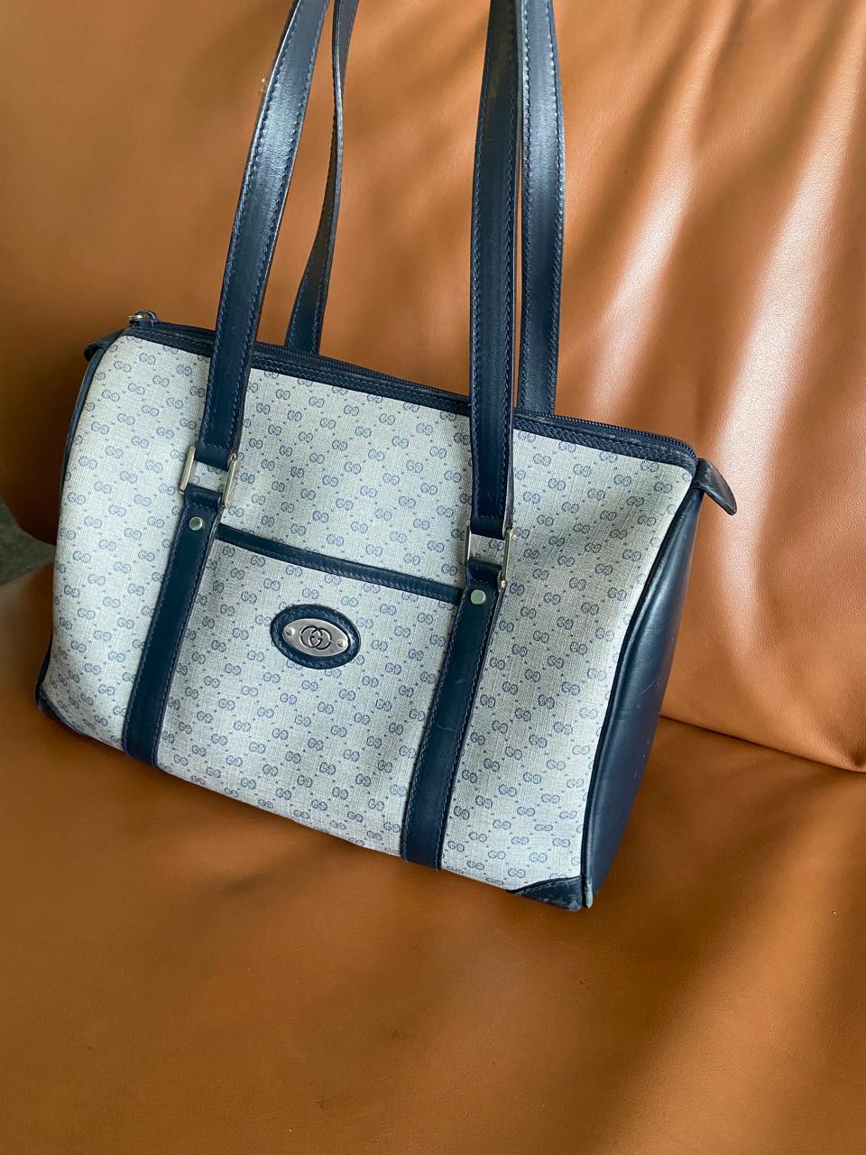 Gucci Vintage Doctor Boston Satchel - Image 12