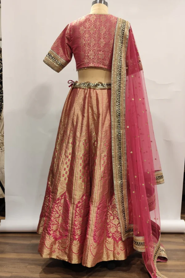 Gulal Banarasi lehenga set - Image 6