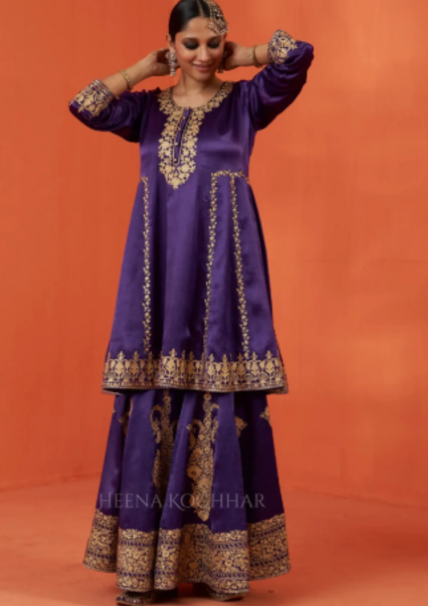 Heena Kochhar Barkha Sharara Set - Image 2